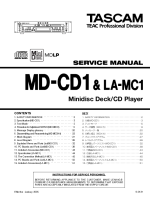 Tascam MDCD-1 - Service Manual